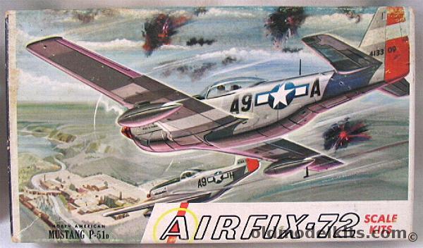 Airfix 1/72 P-51D Mustang Craftmaster, 1-39 plastic model kit